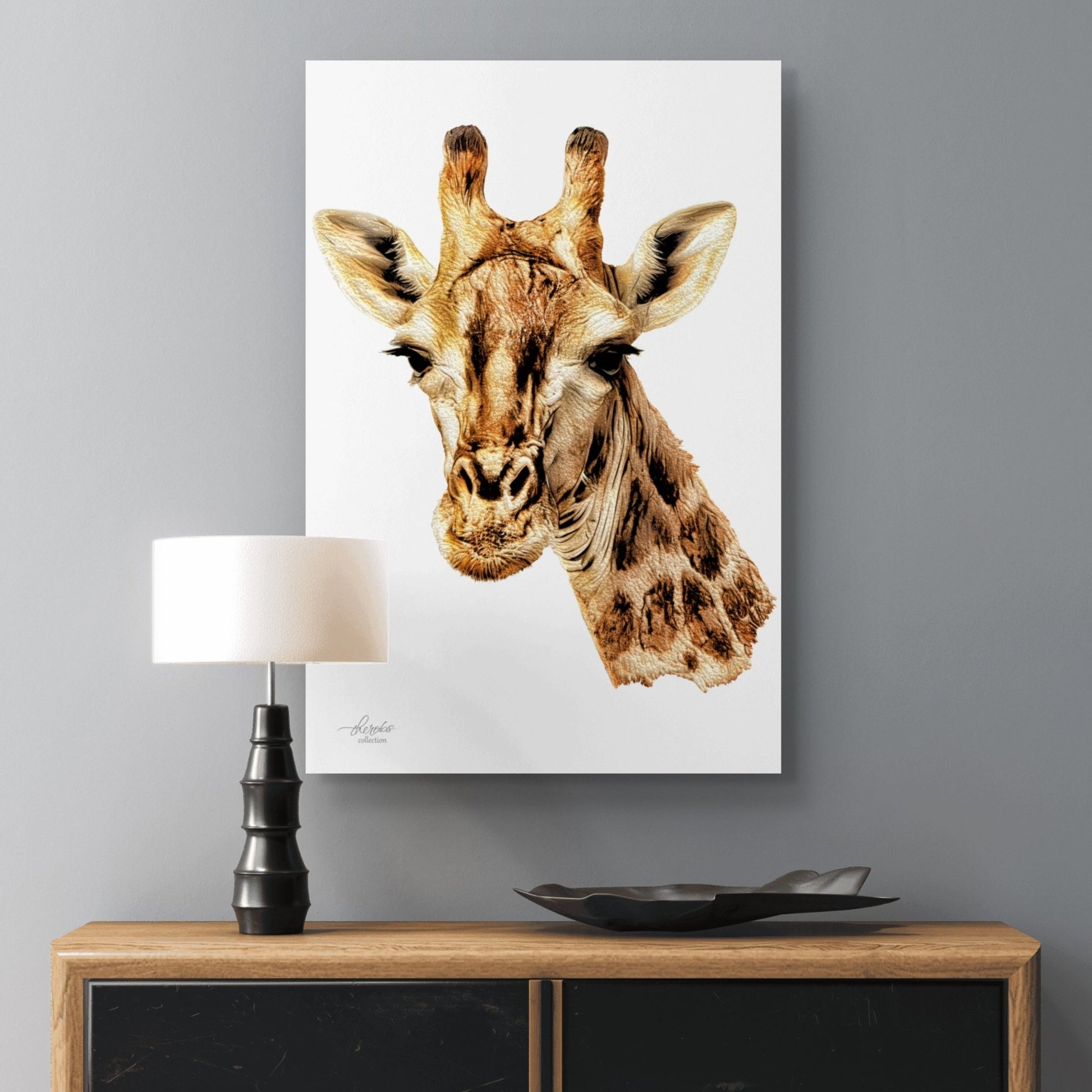 Giraffe Fine Art Giclée Matte Poster - HD Printing