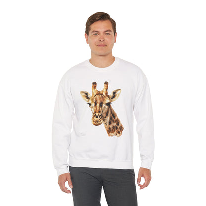 Giraffe Heavy Unisex Sweatshirt - HD Printing