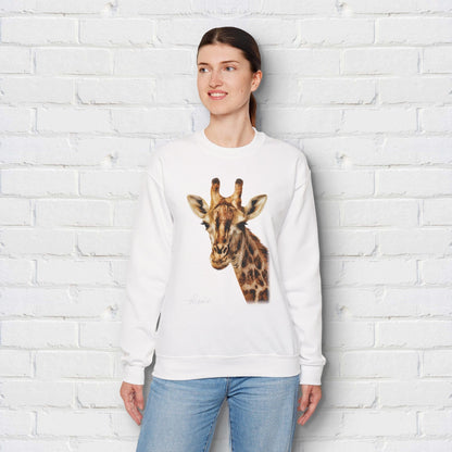 Giraffe Heavy Unisex Sweatshirt - HD Printing