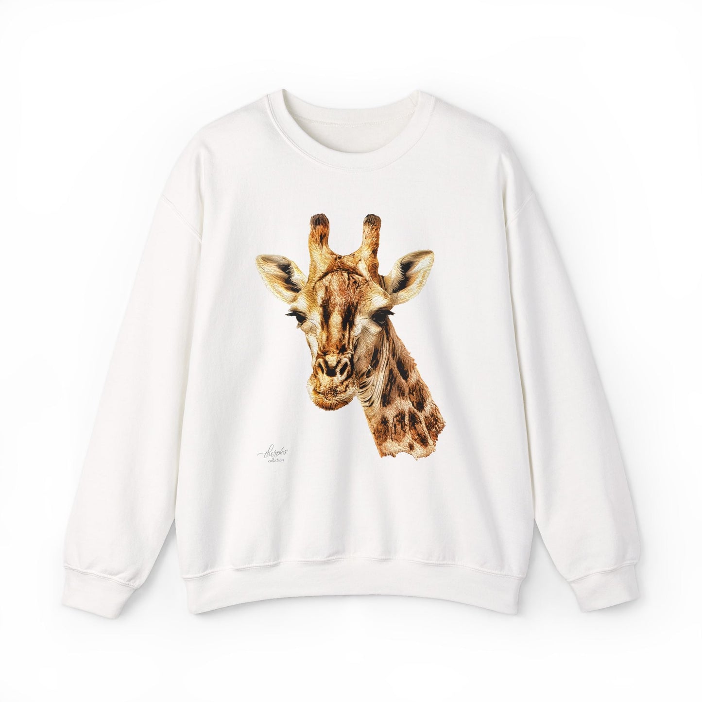 Giraffe Heavy Unisex Sweatshirt - HD Printing