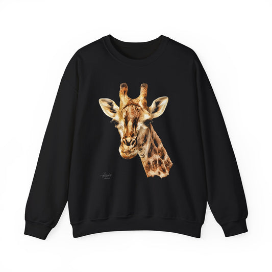 Giraffe Heavy Unisex Sweatshirt - HD Printing