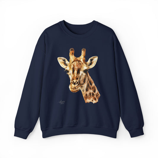 Giraffe Heavy Unisex Sweatshirt - HD Printing