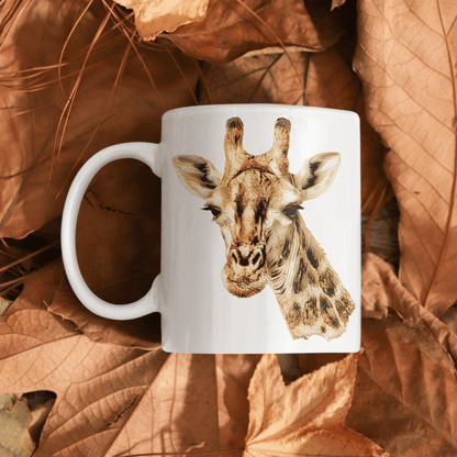 Giraffe White Ceramic 11oz Mug - HD Printing