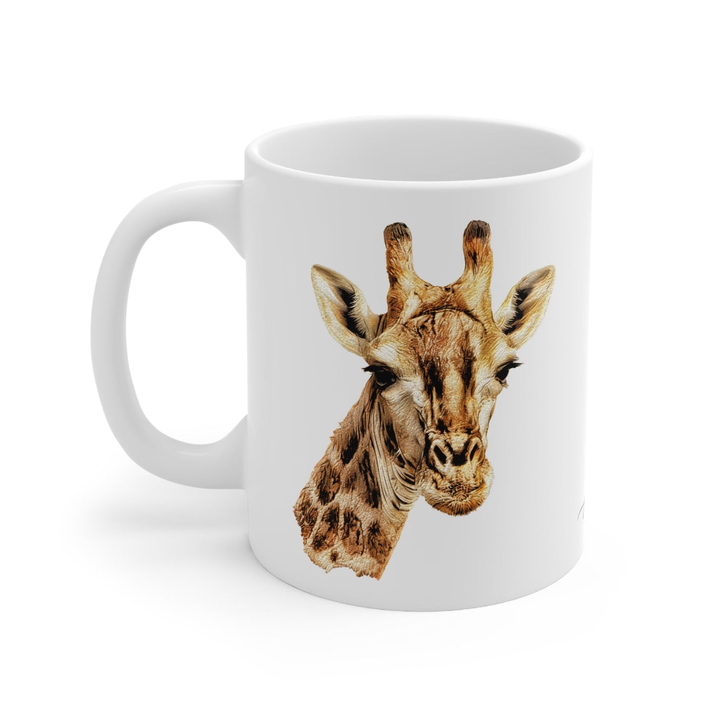 Giraffe White Ceramic 11oz Mug - HD Printing