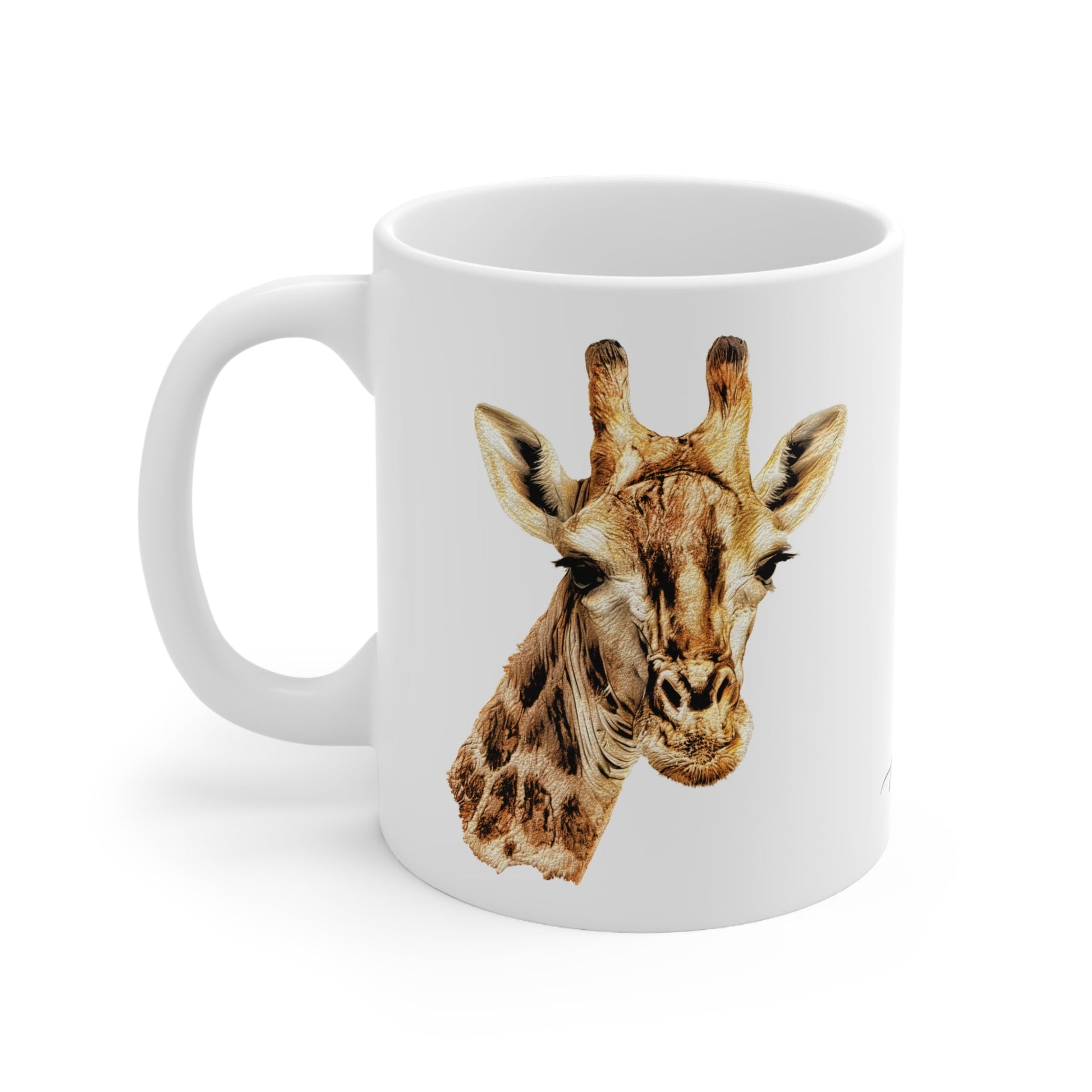 Giraffe White Ceramic 11oz Mug - HD Printing