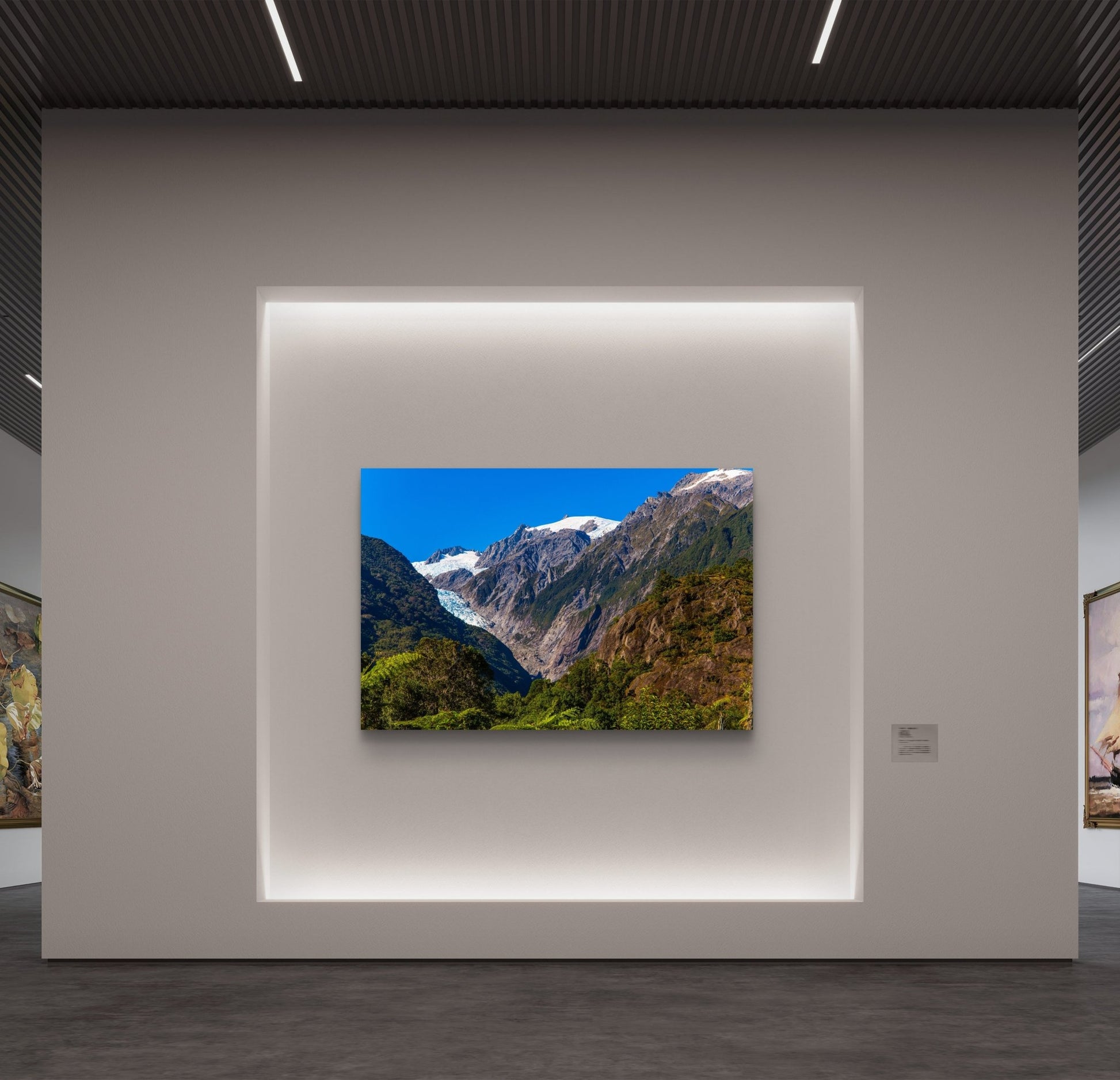 Glacier Canvas Print - HD Printing