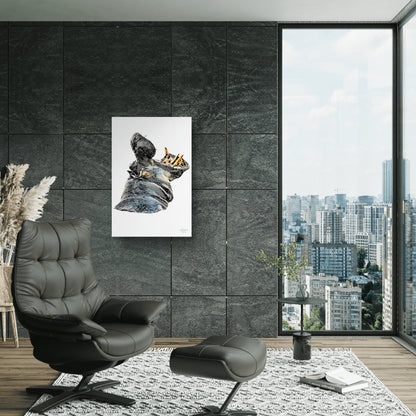 Hippo Fine Art Giclée Matte Poster - HD Printing