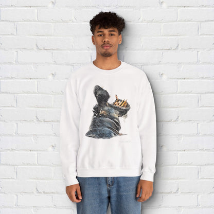 Hippo Heavy Unisex Sweatshirt - HD Printing