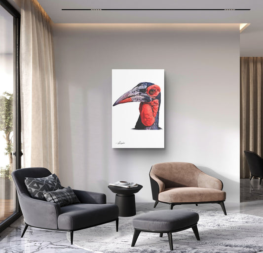 Hornbill Fine Art Poster - HD Printing