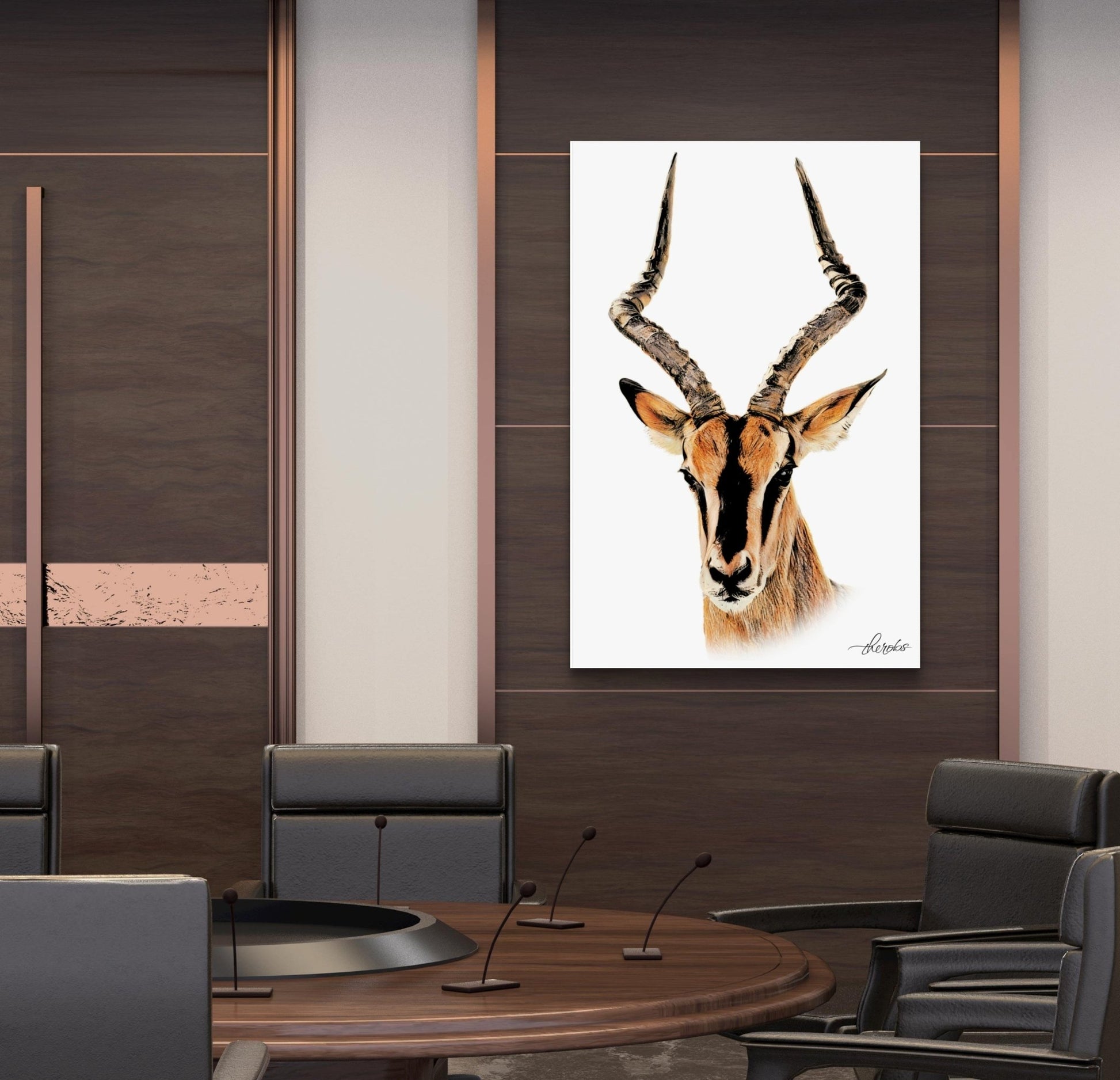 Impala Canvas Print - HD Printing
