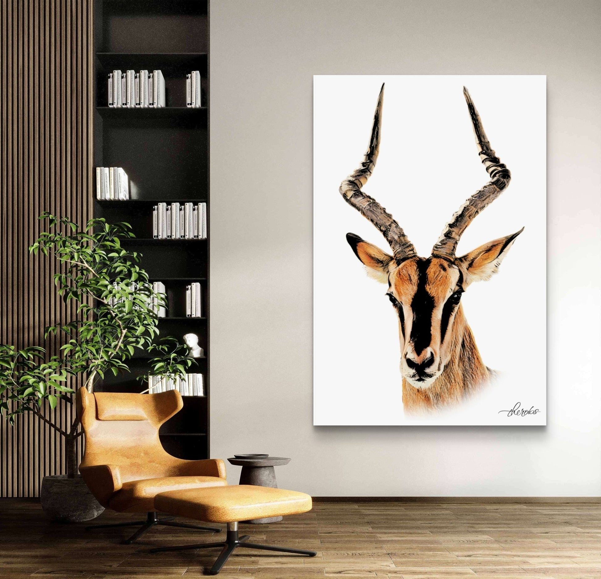 Impala Canvas Print - HD Printing