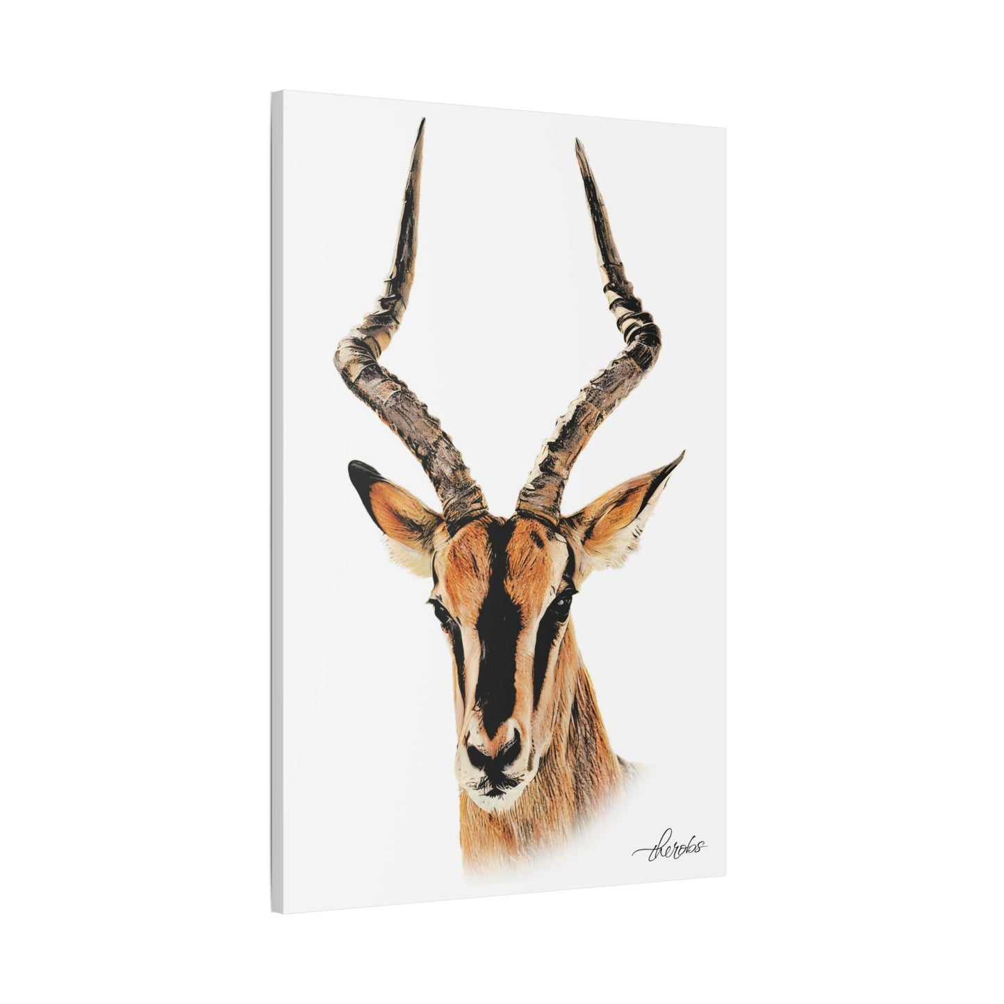 Impala Canvas Print - HD Printing