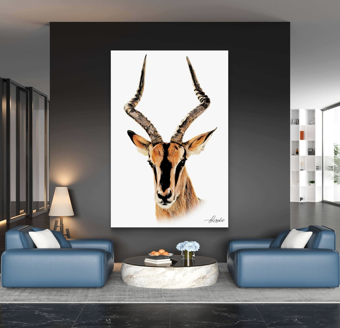 Impala Canvas Print - HD Printing