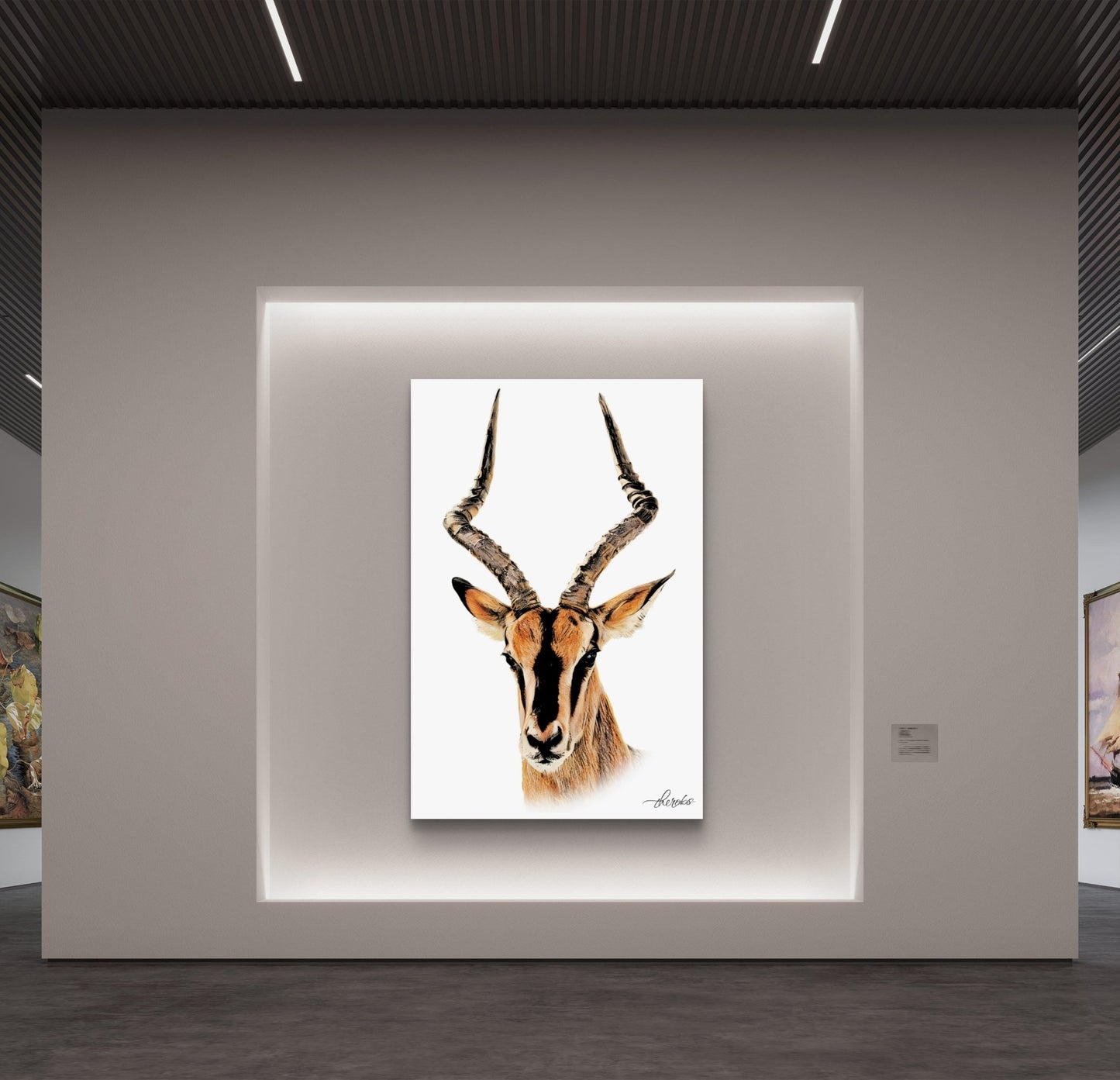 Impala Canvas Print - HD Printing