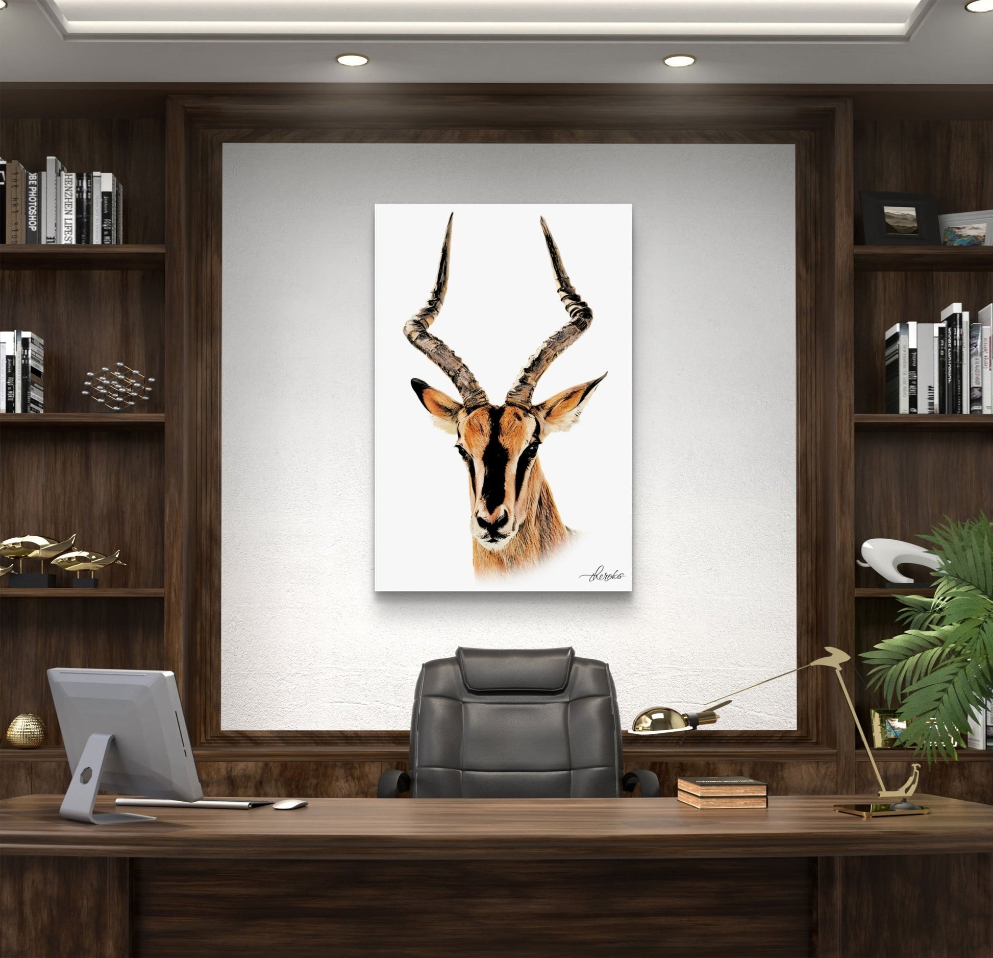 Impala Canvas Print - HD Printing