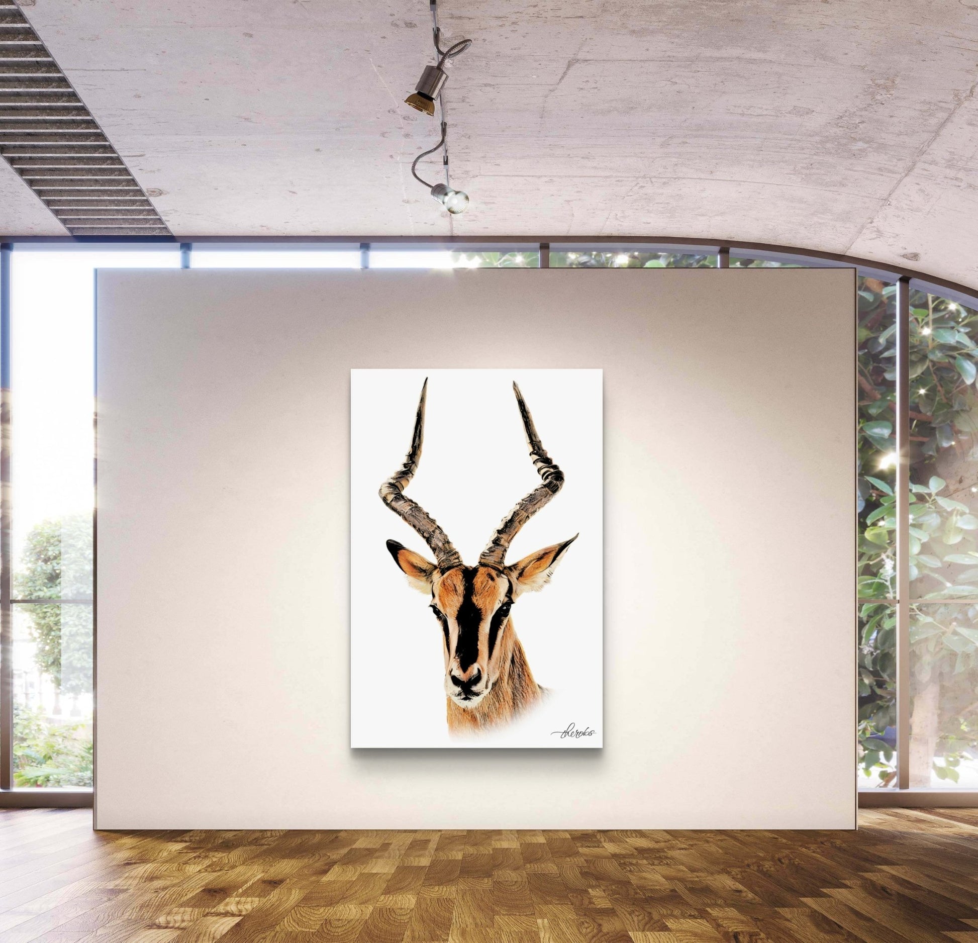 Impala Canvas Print - HD Printing