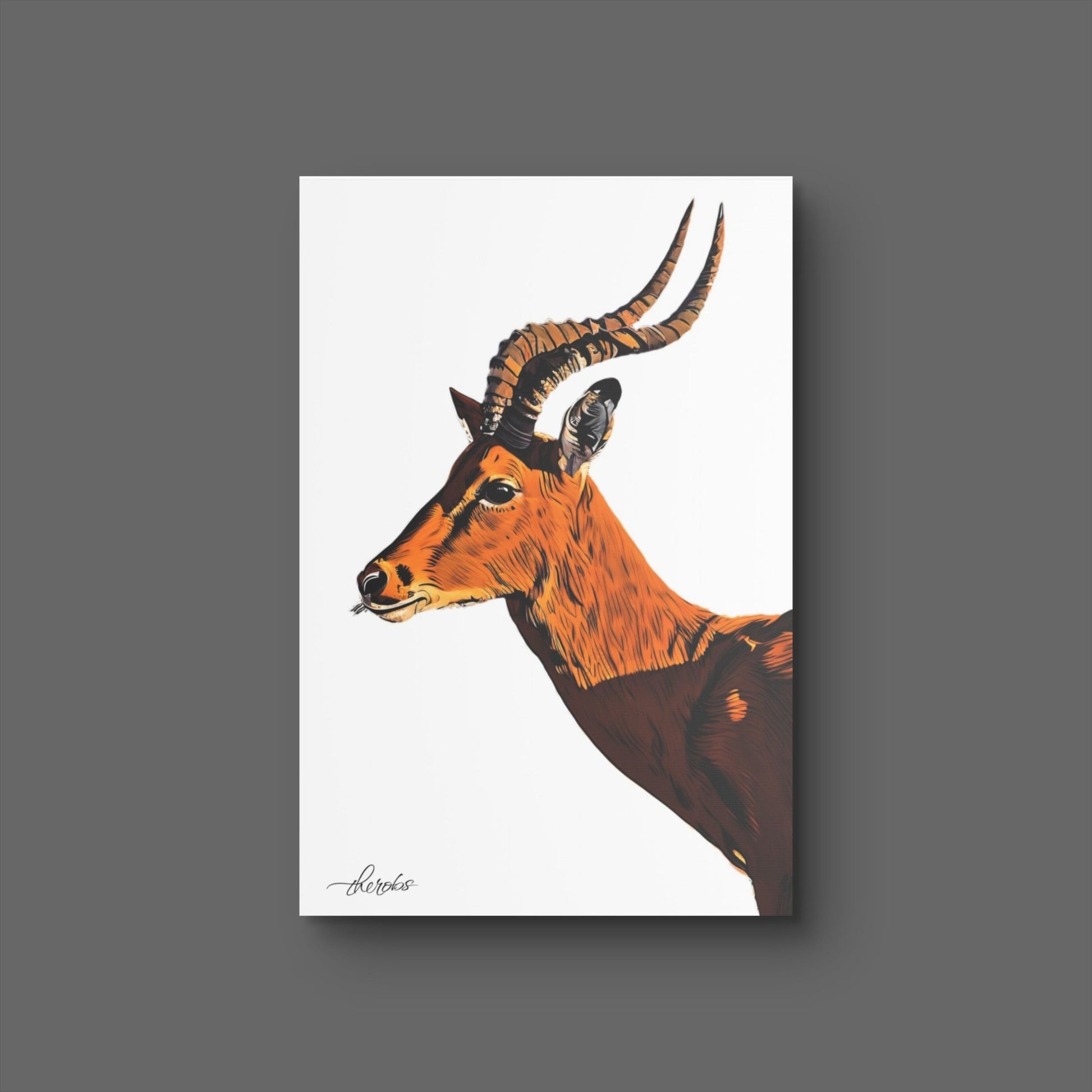 Impala Fine Art Poster 2 - HD Printing