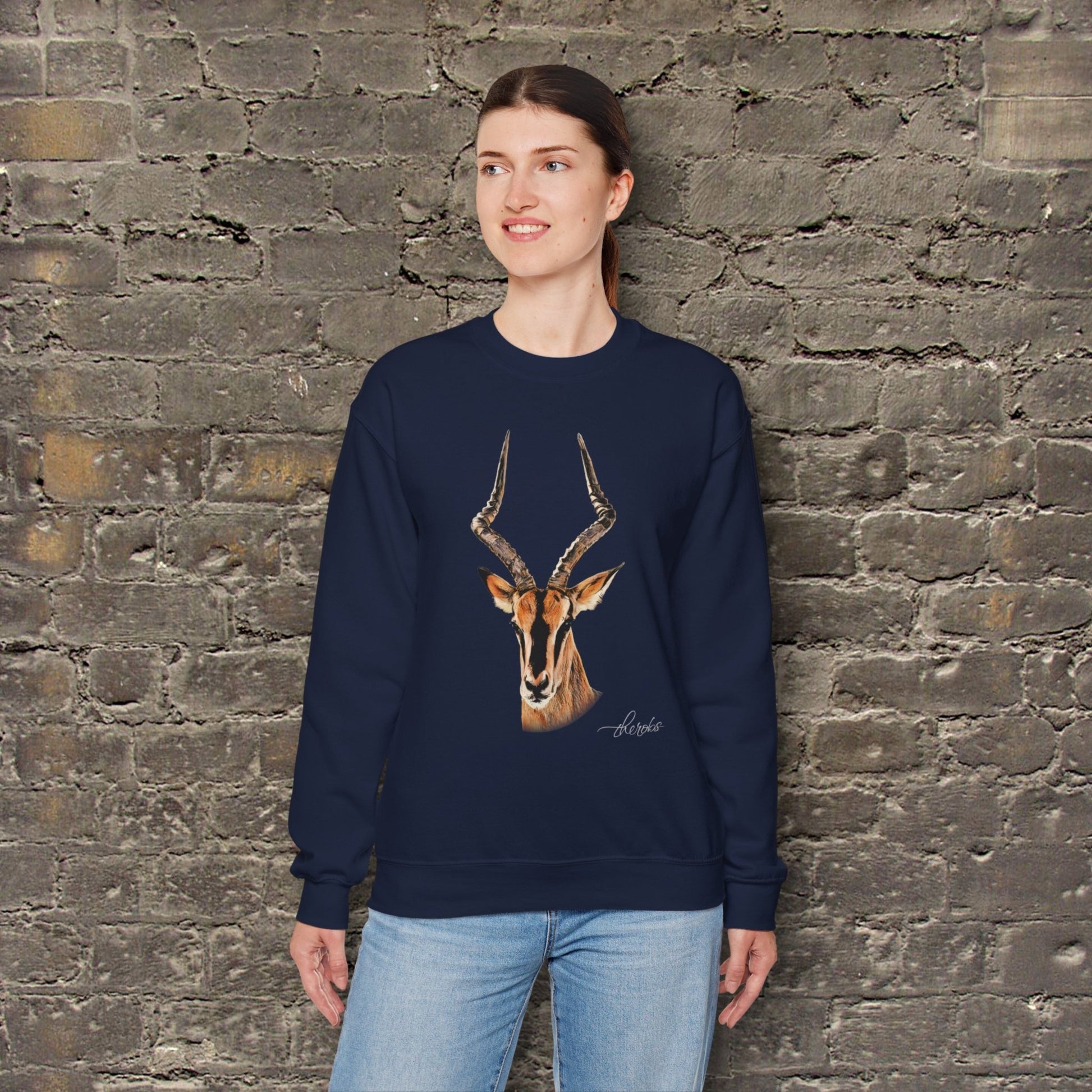 Impala Heavy Unisex Sweatshirt - HD Printing