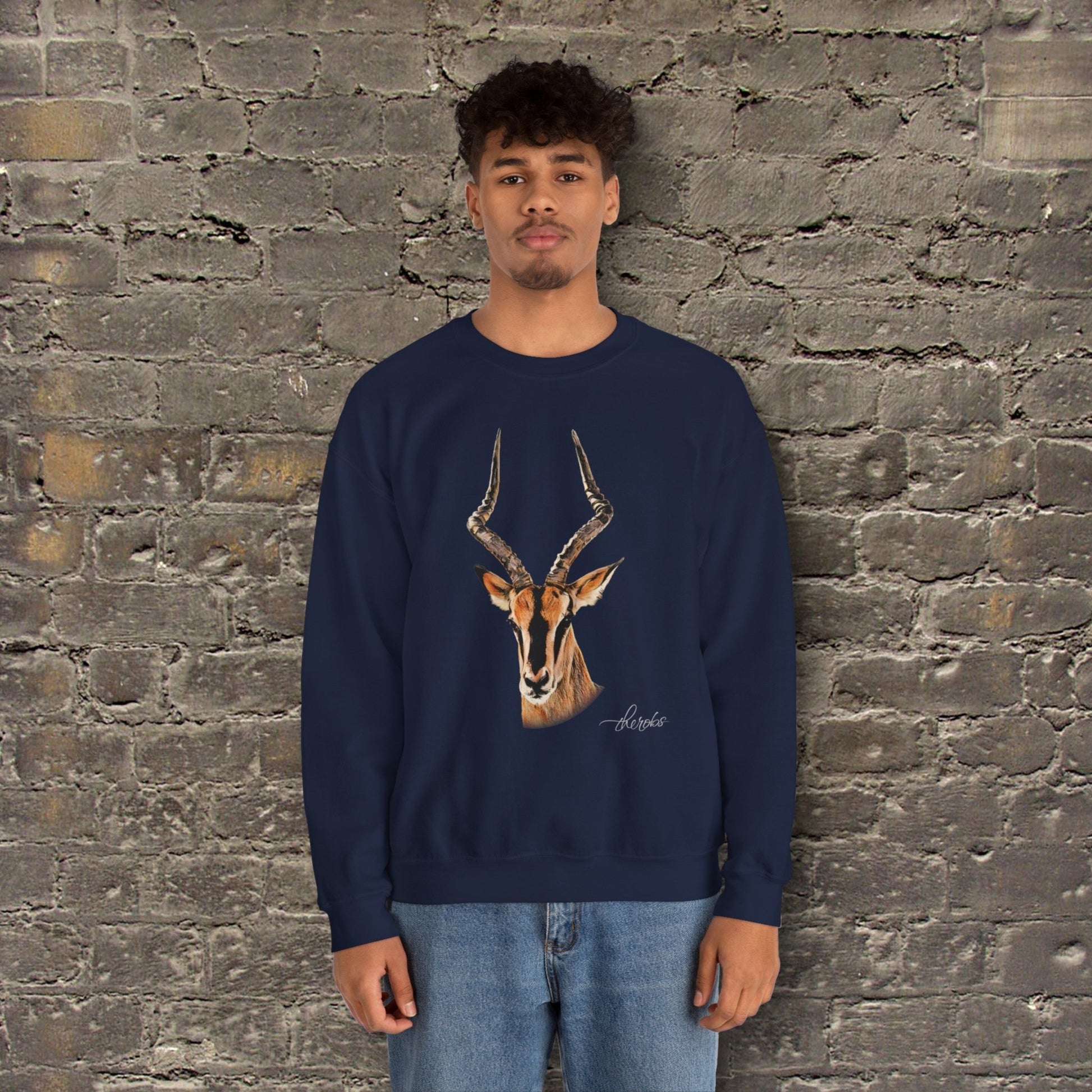 Impala Heavy Unisex Sweatshirt - HD Printing