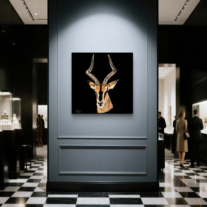 Impala Indoor & Outdoor HD Black Silk Poster - HD Printing