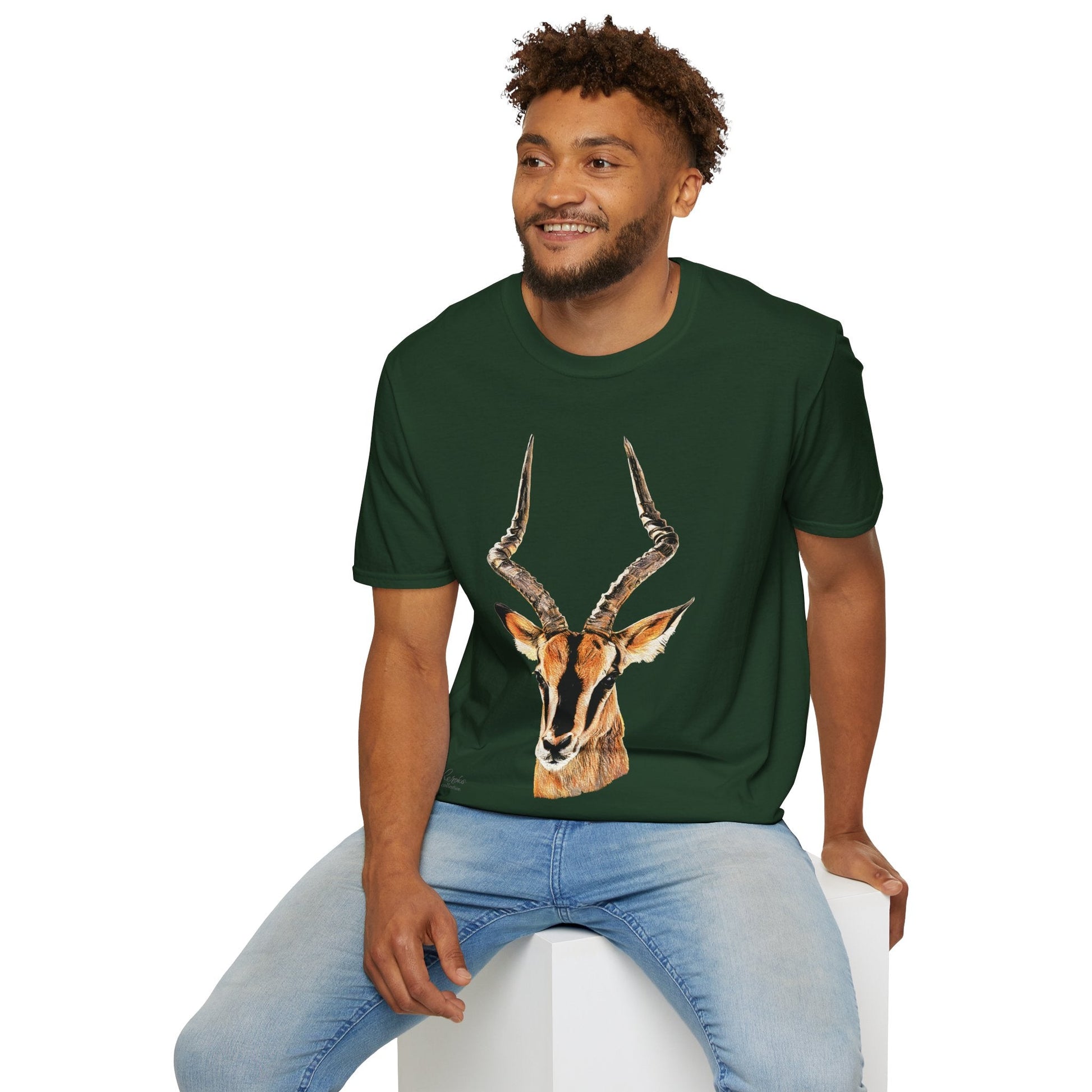 Impala Unisex Cotton T-Shirt - HD Printing