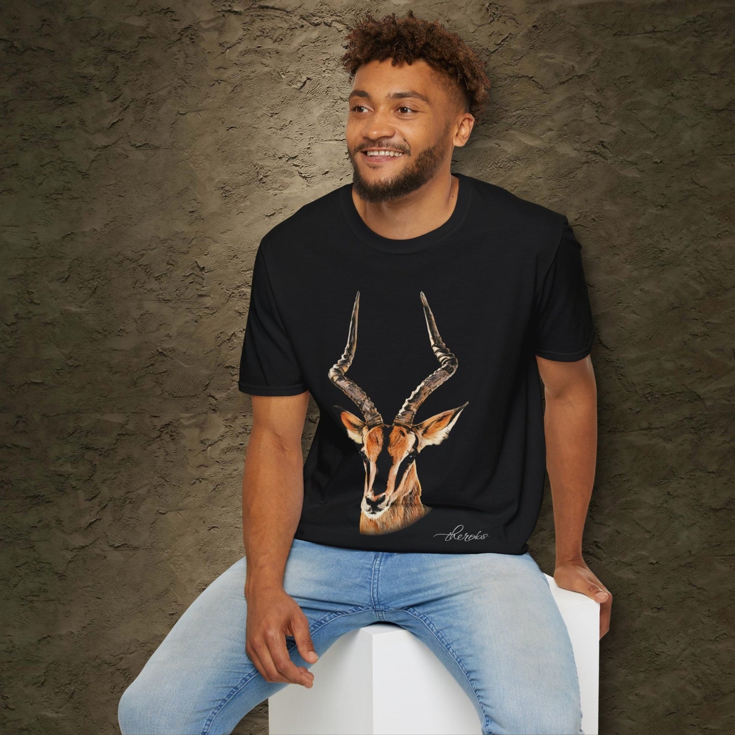 Impala Unisex Cotton T-Shirt - HD Printing