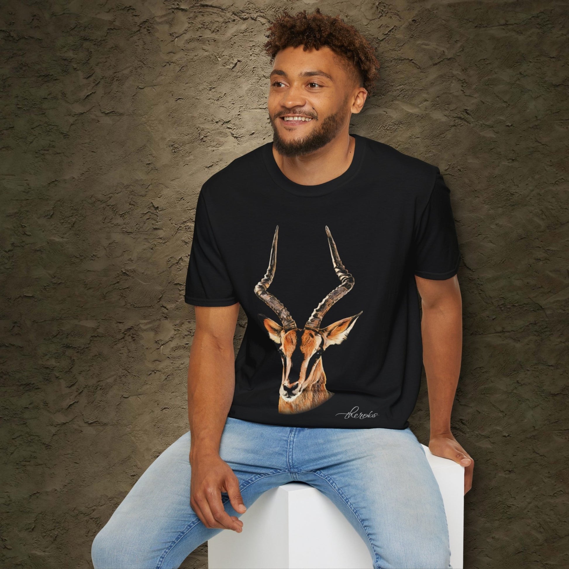 Impala Unisex Cotton T-Shirt - HD Printing