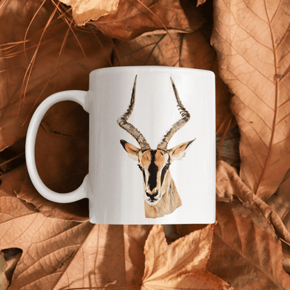Impala White Ceramic 11oz Mug - HD Printing