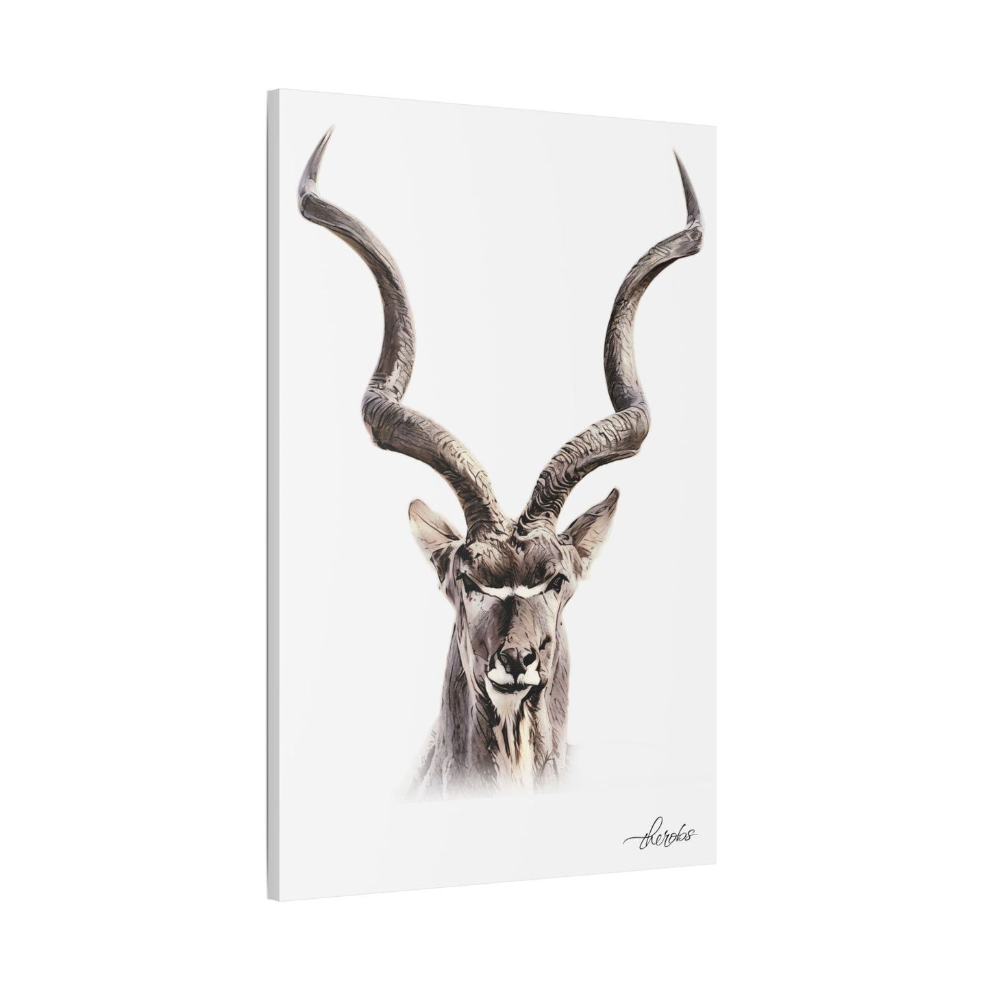 Kudu Canvas Print - HD Printing