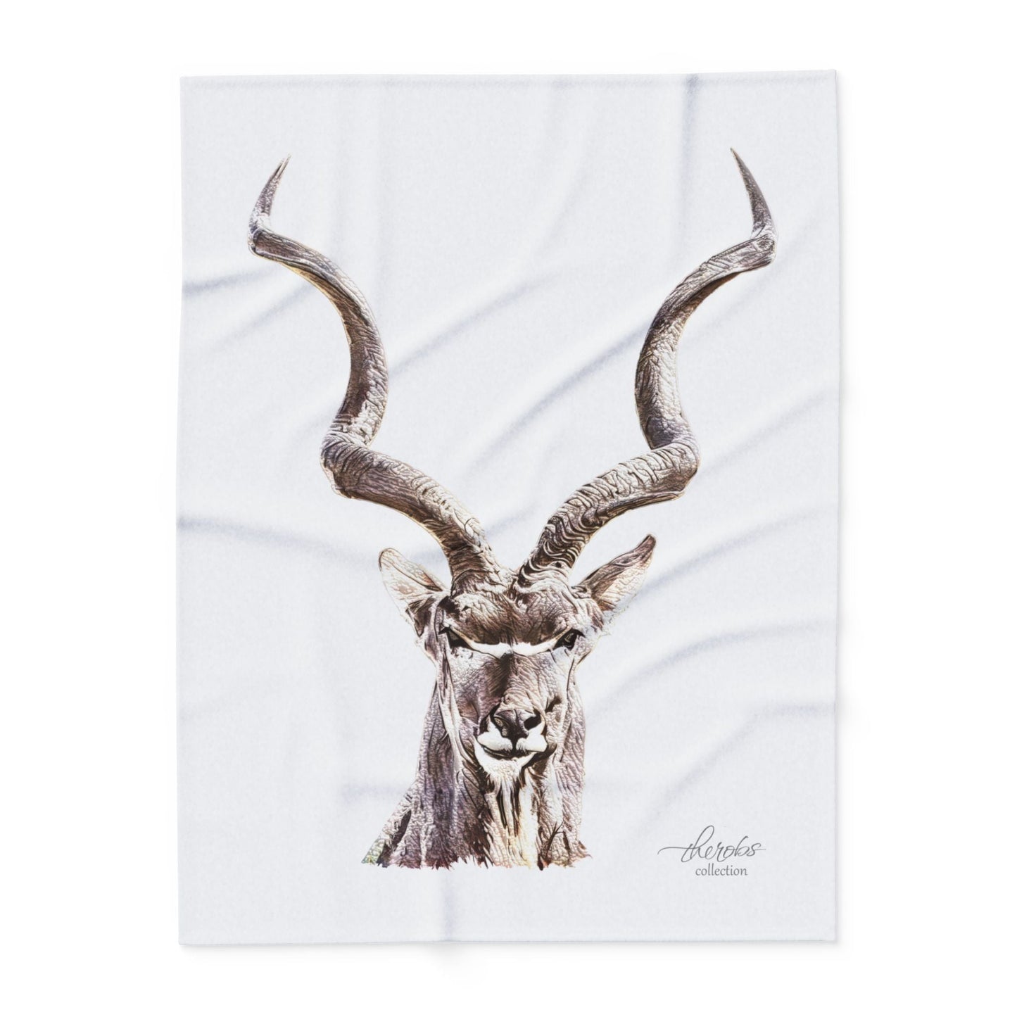 Kudu Cosy Arctic Fleece Blanket - HD Printing