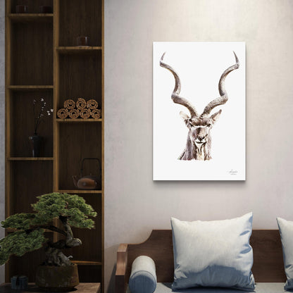 Kudu Fine Art Giclée Matte Poster - HD Printing