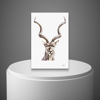 Kudu Fine Art Giclée Matte Poster - HD Printing