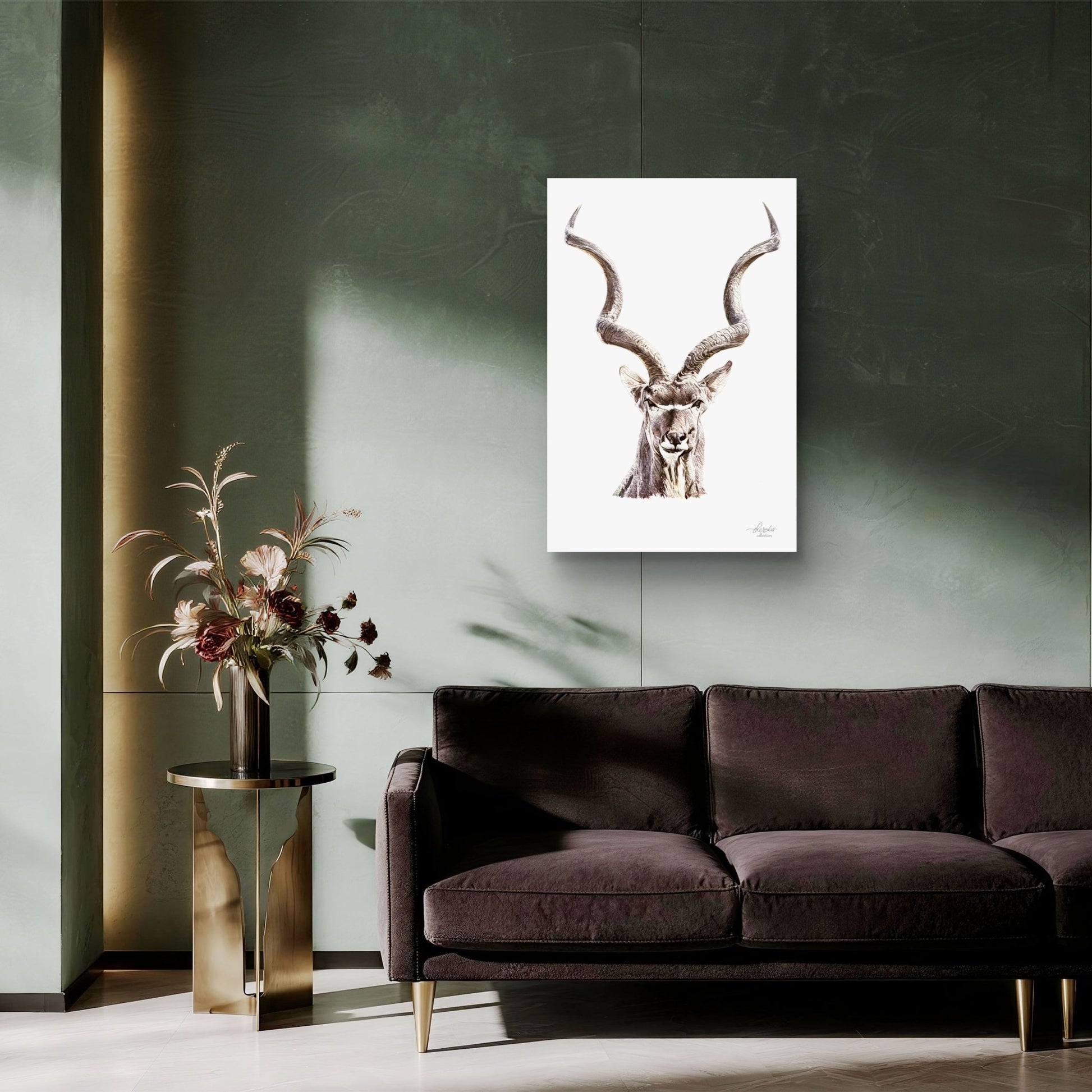 Kudu Fine Art Giclée Matte Poster - HD Printing