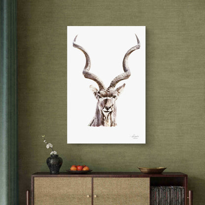 Kudu Fine Art Giclée Matte Poster - HD Printing