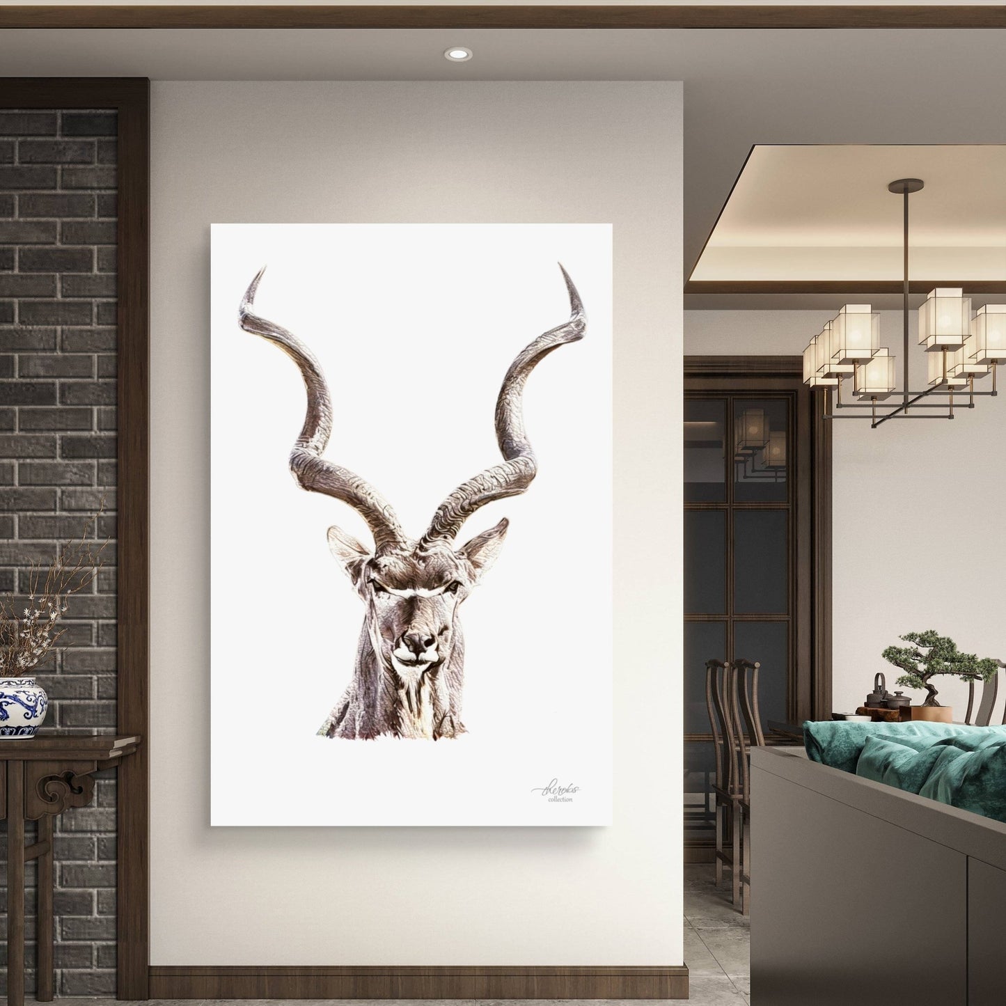 Kudu Fine Art Giclée Matte Poster - HD Printing