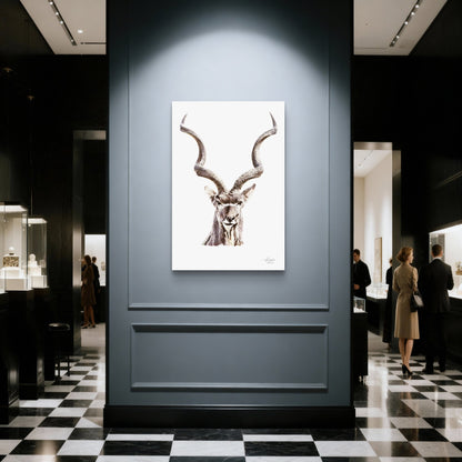 Kudu Fine Art Giclée Matte Poster - HD Printing