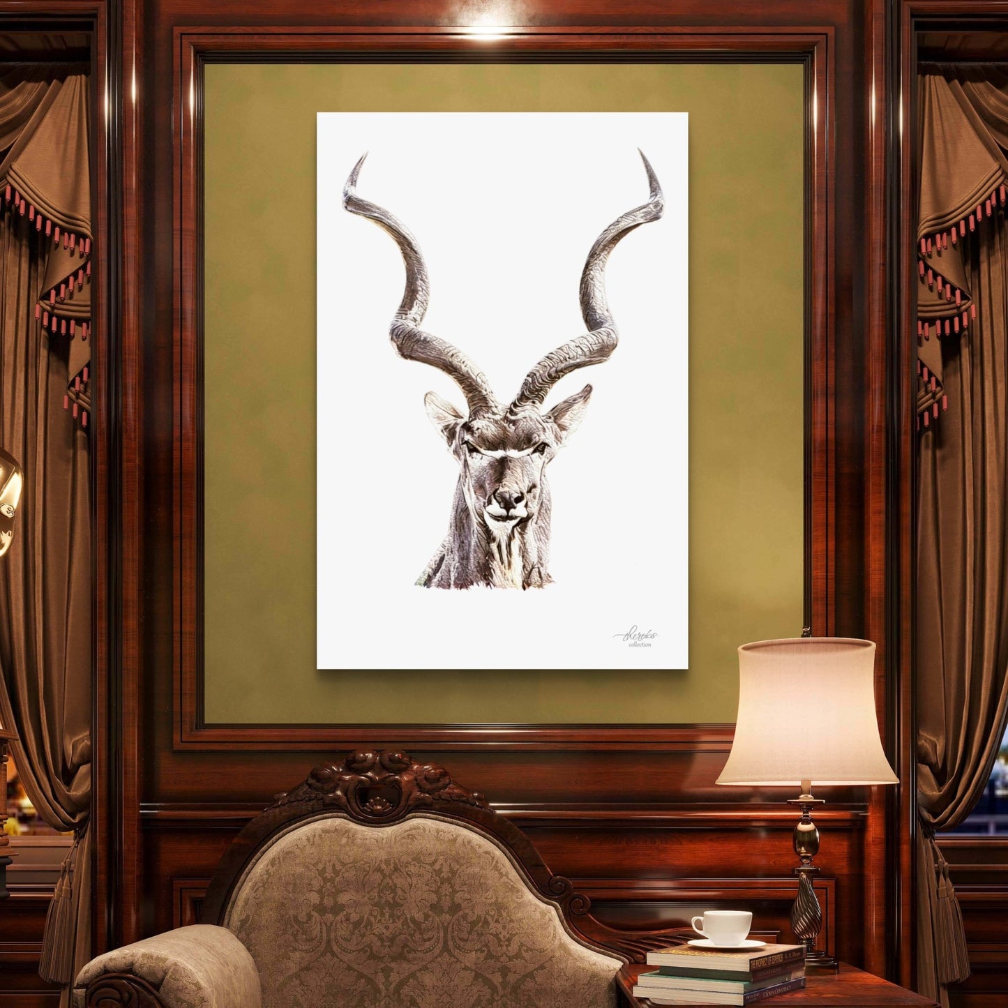 Kudu Fine Art Giclée Matte Poster - HD Printing