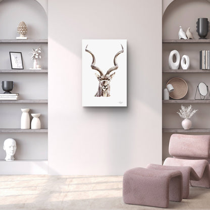 Kudu Fine Art Giclée Matte Poster - HD Printing