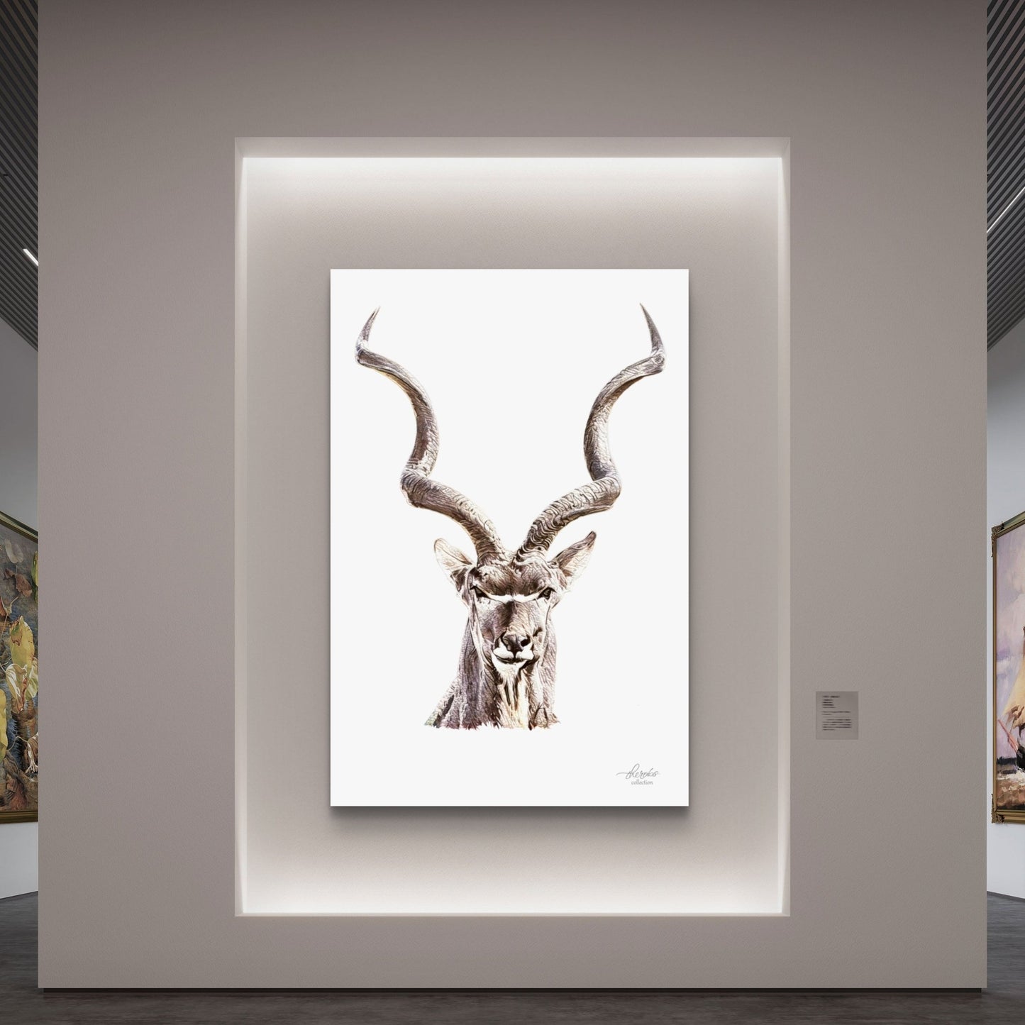Kudu Fine Art Giclée Matte Poster - HD Printing