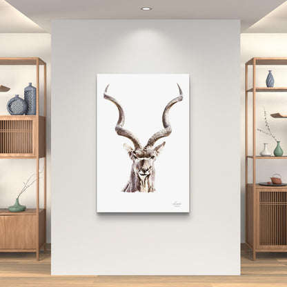 Kudu Fine Art Giclée Matte Poster - HD Printing