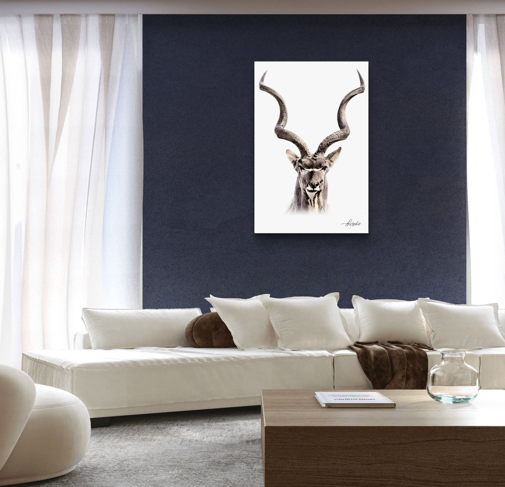 Kudu Fine Art Poster - HD Printing