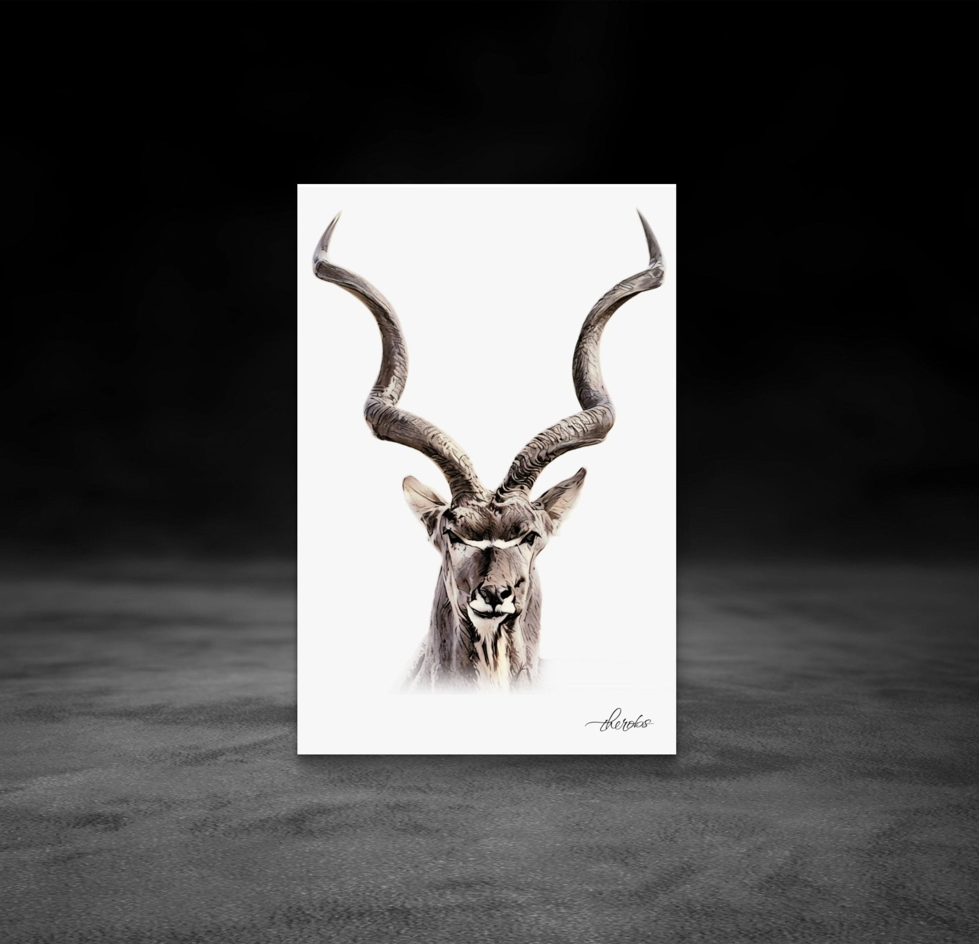 Kudu Fine Art Poster - HD Printing