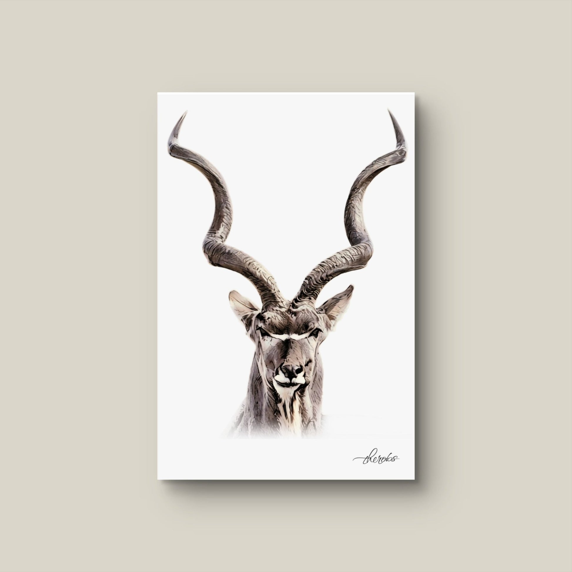 Kudu Fine Art Poster - HD Printing