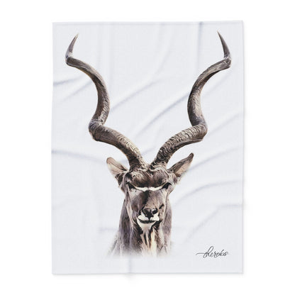 Kudu Fleece Blanket - HD Printing