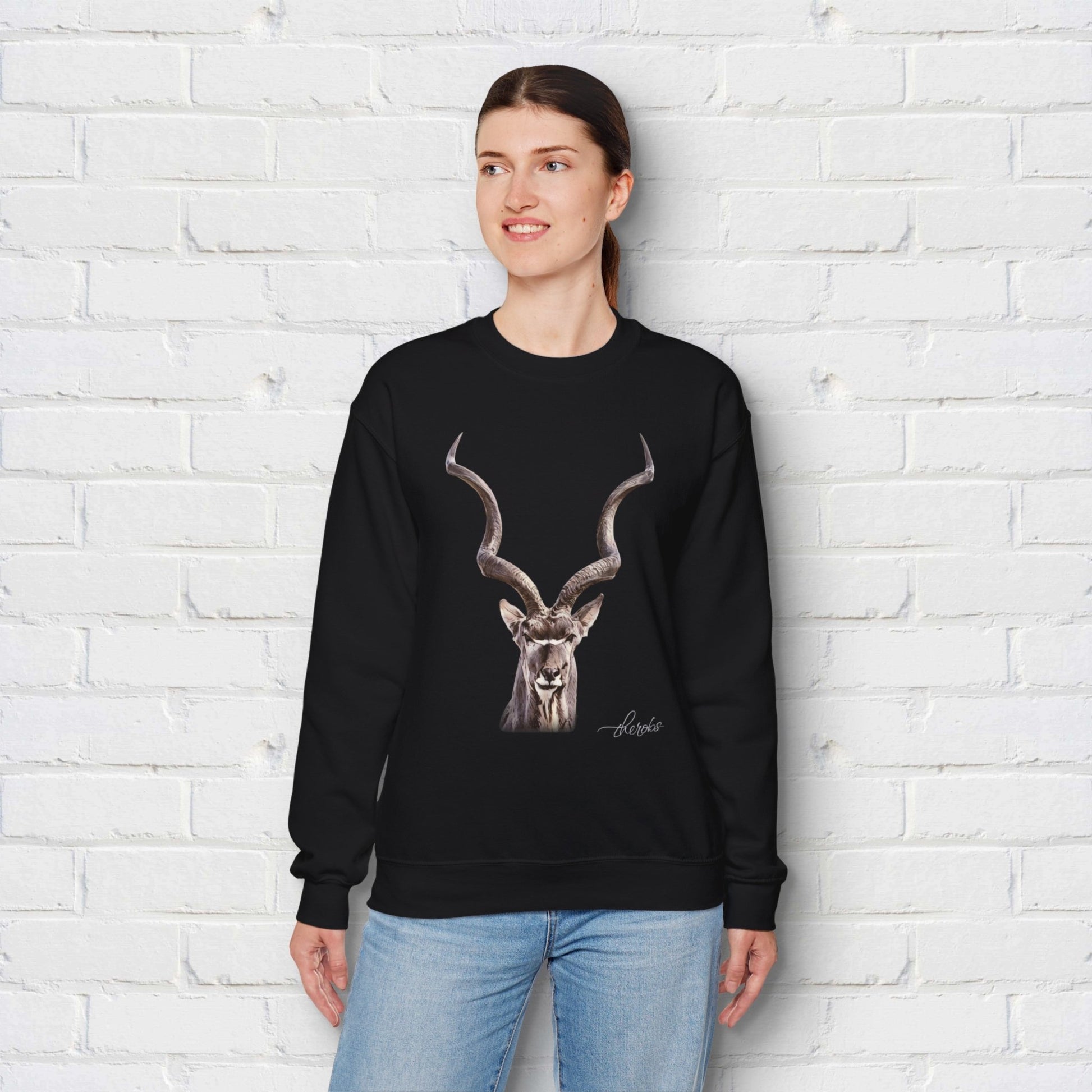 Kudu Heavy Unisex Sweatshirt - HD Printing