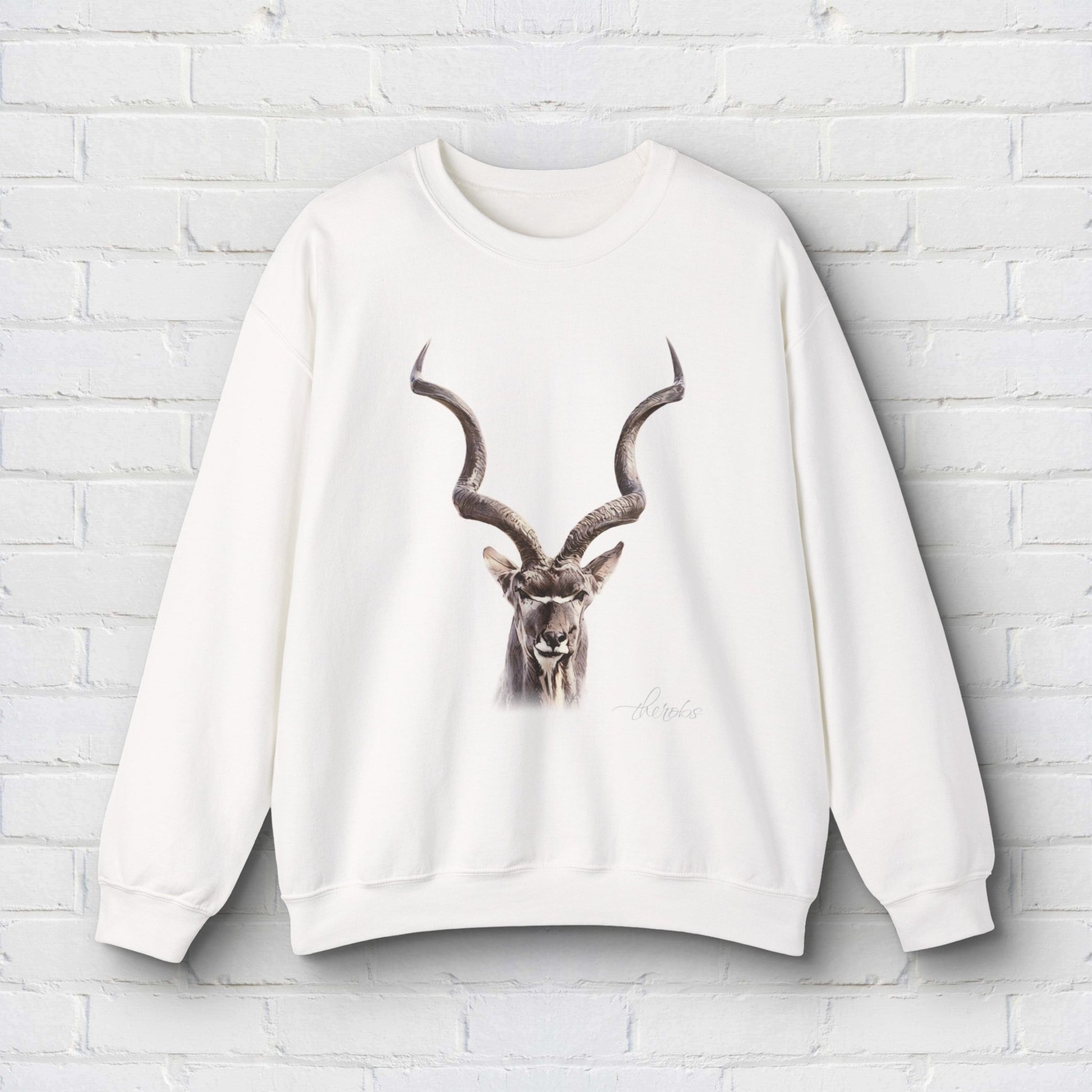 Kudu Heavy Unisex Sweatshirt - HD Printing