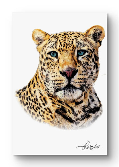 Leopard Canvas Print 2 - HD Printing