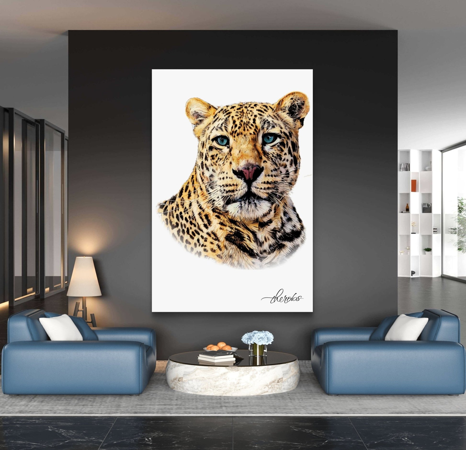 Leopard Canvas Print 2 - HD Printing