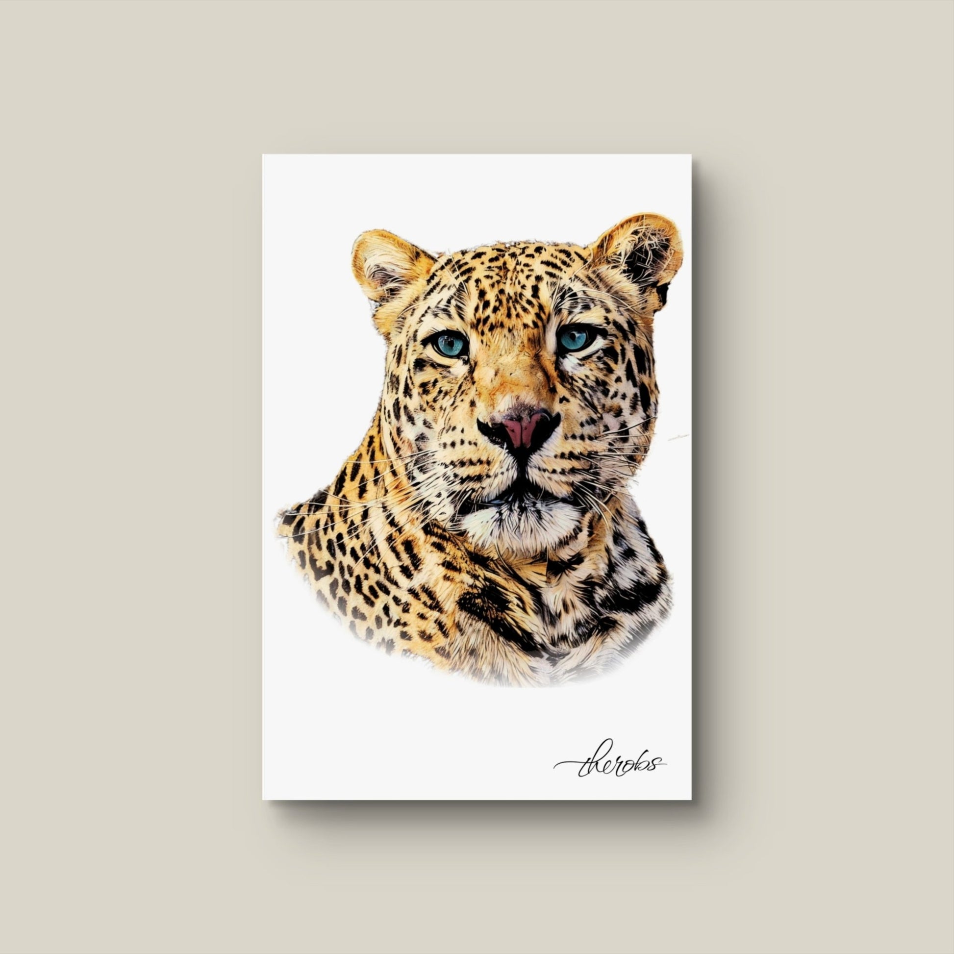 Leopard Canvas Print 2 - HD Printing