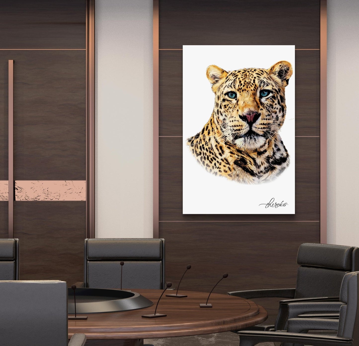 Leopard Canvas Print 2 - HD Printing